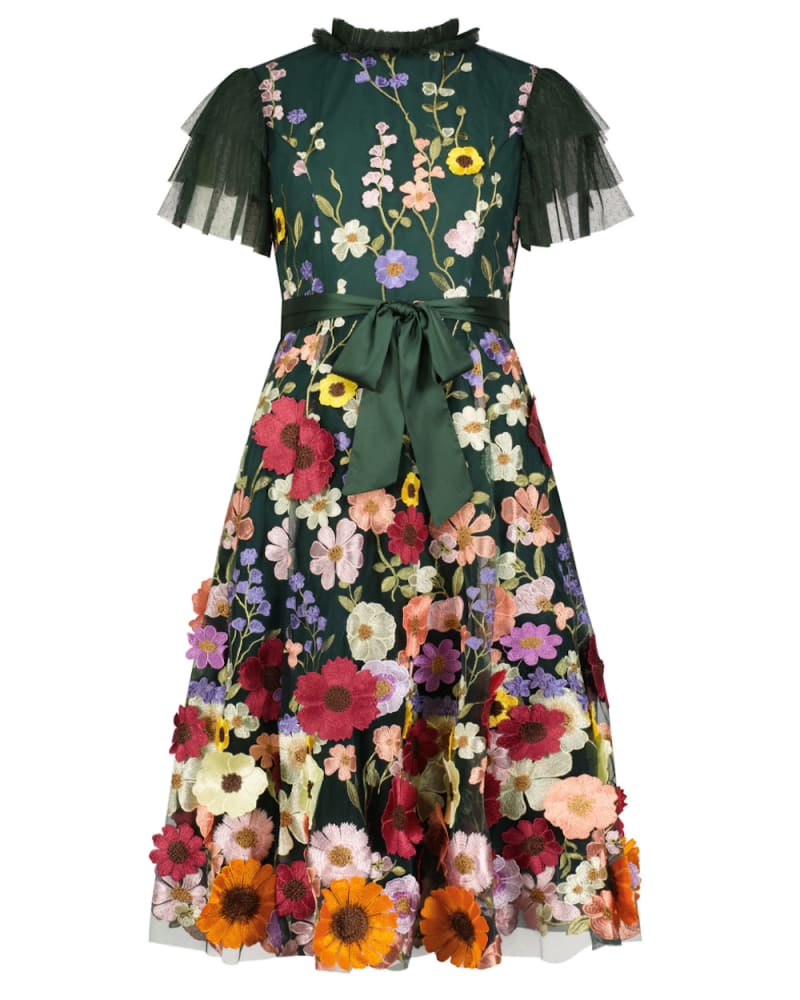 Front of a size L Jubilee Dress in Evergreen by JessaKae. | dia_product_style_image_id:328234